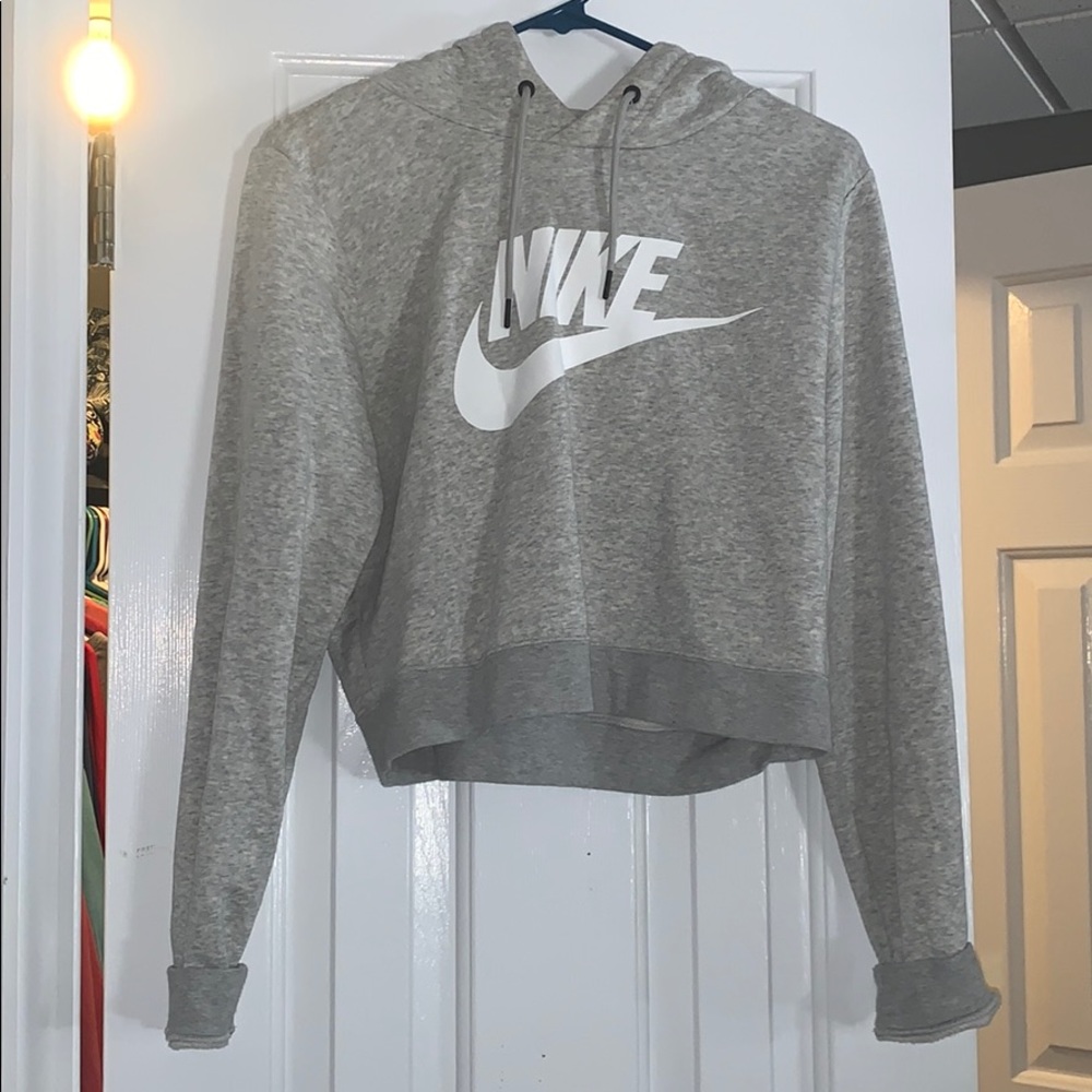 Nike cropped sweatshirt
